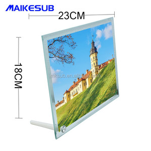 Les cadres <span class=keywords><strong>photo</strong></span> carrés en verre pour sublimation sont parfaits pour les amis, les couples et les membres de la famille pour mettre en valeur leurs styles uniques. - Product Image 4