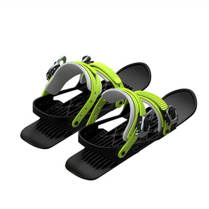 Mini botas de esquí, raquetas de nieve cortas, antideslizantes, con punta cerrada, unisex, para caminar en la nieve al aire libre, esquí de estilo libre - Product Image 4