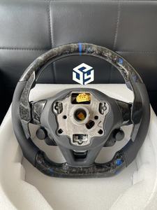 Volant en fibre de carbone pour Volkswagen <span class=keywords><strong>Golf</strong></span> 8 GTI Polo, modification et amélioration du volant - Product Image 6