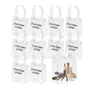 Fabrik Großhandel Custom LOGO erstklassige meist verkaufte transparente Lagerung PVC-Tasche Kunststoff Make-up-Tasche