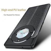Étui de protection de luxe pour téléphone, nouveau design tendance, en cuir PU de qualité supérieure pour Huawei P50 Pro et Honor X50