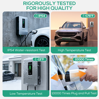 Module de chargeur EV DC Ovrod 40 kW, borne de recharge murale CCS2, station de charge murale IP54, chargeur de voiture électrique, station de charge rapide