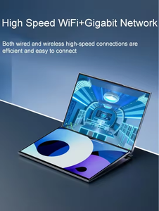 New Slim Màn hình kép máy tính xách tay máy tính 16 "+ 16" Màn hình cảm ứng máy tính xách tay I7 12th 1260P Màn hình cảm ứng kép kinh doanh máy tính xách tay - Product Image 2