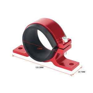 Fuel Pump Mounting <b>Bracket</b> 50MM 60MM Aluminum Alloy Clamp For Car Modification Racing Upgrade - Product Image 3
