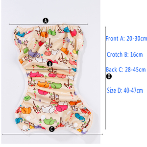 Pantalon <span class=keywords><strong>de</strong></span> natation d'été réglable pour enfants <span class=keywords><strong>Maillot</strong></span> <span class=keywords><strong>de</strong></span> <span class=keywords><strong>bain</strong></span> Cartoon-Design Couche <span class=keywords><strong>de</strong></span> <span class=keywords><strong>bain</strong></span> réutilisable pour bébé - Product Image 5