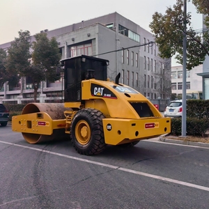 <b>Used</b> Caterpillar CS-683E Single Drum Vibratory <b>Road</b> <b>Roller</b> Cat CS683E Compactor for <b>Road</b> Construction - Product Image 3