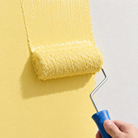 Peinture au latex à base d'eau sans produits toxiques, prix usine OEM ODM, pour murs intérieurs et extérieurs, revêtement mural acrylique sans APEO