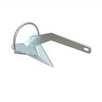 Ancre marine ISURE MARINE Rocna Fluke 100KG en acier au carbone galvanisé à chaud, accessoires marins pour kayak, yacht, bateau