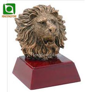 <span class=keywords><strong>Statue</strong></span> <span class=keywords><strong>de</strong></span> tête <span class=keywords><strong>de</strong></span> <span class=keywords><strong>Lion</strong></span> <span class=keywords><strong>en</strong></span> laiton, Sculpture animale <span class=keywords><strong>en</strong></span> Bronze antique - Product Image 2