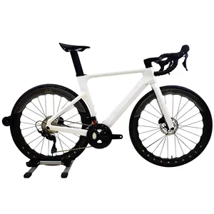 YWRB-GLD-ARROW T700 + T800 quadro de fibra carbono completo acessórios Shimano bicicleta óleo freio a disco totalmente escondido fios bicicletas estrada