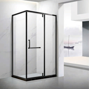 Cabine de douche d'angle carrée Cabines de douche à rouleaux à ressort Foshan Salles de douche de bonne qualité - Product Image 1