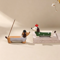 Ornement de bureau en résine animaux de dessin animé, décoration de bureau, cadeau porte-bonheur mascotte, cadeau émotionnel réconfortant
