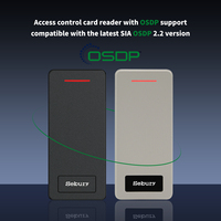 Sistema di Controllo Accessi in Plastica IP65, Lettore di Schede RS485 125KHz 13.56MHz, Lettore Wiegand con Protocollo OSDP, Accesso RFID per Porte