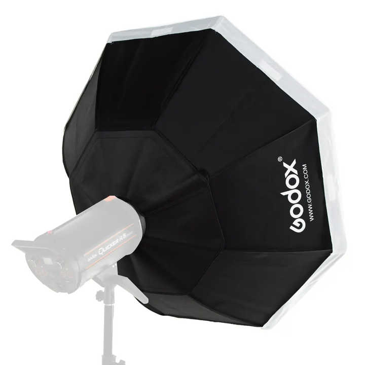 Softbox Octagonal GODOX de 120cm - Tipo Sombrilla - Armado rapido