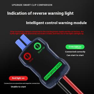 Clip d'alimentation multifonctionnel 200A pour démarrage d'urgence de voiture Type-C Qc3.0 Fil d'<span class=keywords><strong>allumage</strong></span> Clip intelligent avec harnais de protection - Product Image 2