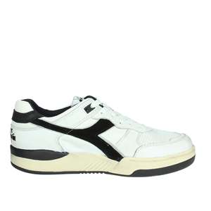 Baskets Diadora Heritage unisexes pour adultes, blanc et noir, taille 37, chaussures épaisses - Product Image 4