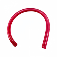 Matériaux de plomberie flexibles en PVC PE, tuyau en vinyle renforcé transparent, tuyau d'aspiration transparent, tubes à air