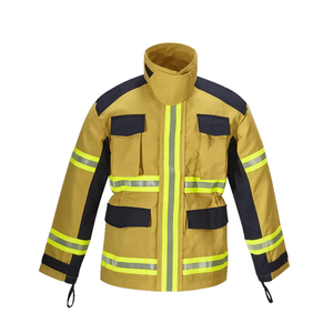 Nomex vigili del fuoco tute antincendio in uniforme in aramide vestiti da pompiere Set completo ATPV 3 classe HRC fuoco - Product Image 3