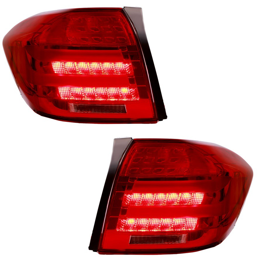 OBBRUGLBT Car Rear Tail Light Turn Signal Brake Lamp Auto Taillight