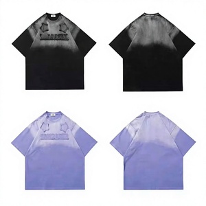 เสื้อยืดคอตตอนหนาน้ำหนัก 230GSM แบบยูนิเซ็กซ์ สไตล์วินเทจ พิมพ์ลาย DTG คอกลม แขนสั้น ระบายอากาศได้ดี กันยับ สตรีทแวร์ - Product Image 4