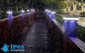 Nuovo muro solare <span class=keywords><strong>fari</strong></span> Ip65 giardino esterno impermeabile <span class=keywords><strong>LED</strong></span> protezione solare da giardino 3*3 4*4 recinzione - Product Image 6