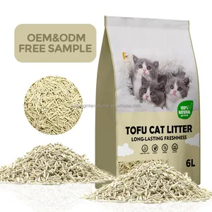 Experience Unmatched Odor Control and Clumping Power with Our 100% Natural Tofu Cat Litter - Say Goodbye to Stinky Smells