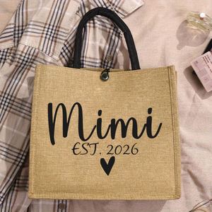 Bolso de Mano de Lino Colorido, Simple y Elegante, Adecuado para Cumpleaños, Navidad y Uso Diario - Product Image 3