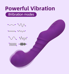Vibrador de Clítoris de Alta Gama, Color Morado, 8 Modos de Vibración con Diseño de Estimulación del Punto G, Juguete para Adultos para Mujeres - Product Image 5