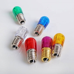 Tốt Nhất-Bán Nhiều Màu <span class=keywords><strong>LED</strong></span> Không Thấm Nước Trang Trí Bóng Đèn E14 Đu Đủ Bóng Đèn 24V 0.5W Lễ Hội Trang Trí Bóng Đèn - Product Image 1