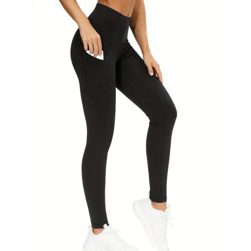 Running Leggings, High-waisted Tummy-control and Butt-lifting Yoga Pants, Fitness Workout Bare-skin Tight Base Layer for Women