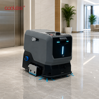 Nettoyeur-sécheur robotisé KDS-10 Mini 4 en 1, balayeuse-sécheuse de sols automatisée pour entrepôt, centre commercial