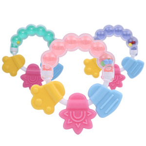 Jouets <span class=keywords><strong>de</strong></span> dentition pour bébés en gros, sans BPA, sucettes <span class=keywords><strong>de</strong></span> dentition en <span class=keywords><strong>silicone</strong></span> <span class=keywords><strong>de</strong></span> <span class=keywords><strong>qualité</strong></span> <span class=keywords><strong>alimentaire</strong></span> pour bébés - Product Image 3