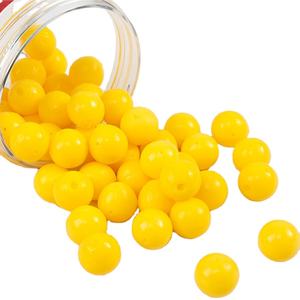 Leurres de pêche à la carpe Appâts d'herbe aromatisés Odeur de maïs Flotteurs souples Leurre à granulés Appâts flottants artificiels Accessoire de pêche - Product Image 1