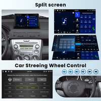 Autoradio Android Podofo 9 pouces pour MAZDA 2/Demio 2002-2007, Carplay/Android Auto sans fil, GPS, WiFi, OEM, ODM, vente en gros