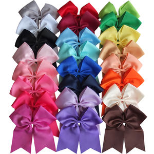 Vente en Gros Nœuds de Cheerleading de 7 Pouces Pinces Barrettes et Accessoires pour <span class=keywords><strong>Cheveux</strong></span> pour Enfants Bébés Filles et Femmes - Product Image 1