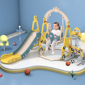 Castillo Inflable Miduoqi, Columpio y Tobogán de Plástico para Interiores, para Uso en Parques Infantiles y Centros Comerciales - Product Image 5