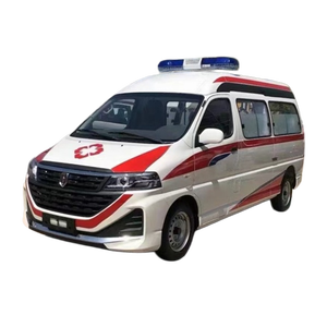 Nouvelle ambulance Jinbei économique à essence manuelle à toit surélevé pour le transport de patients, idéale pour les cliniques et les services médicaux communautaires - Product Image 1