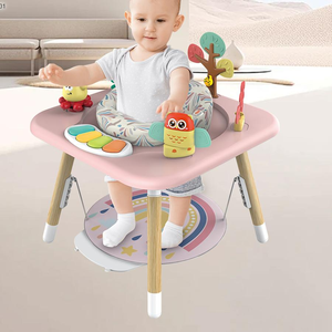 Trotteur <span class=keywords><strong>pour</strong></span> bébé assis sur pied marcheur d'apprentissage table d'activités <span class=keywords><strong>pour</strong></span> enfants cognition sensorielle musique balançoire multifonction <span class=keywords><strong>pour</strong></span> bébé - Product Image 4