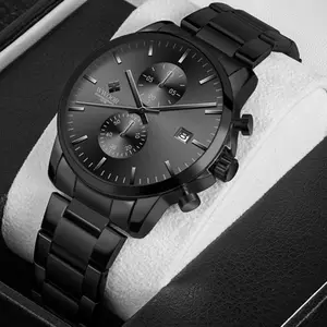 Quartz Watches New Trendy High Quality Fashion Simple Minimal Stylish Luxury Wrist Custom Business Men Waterproof Watch Alloy