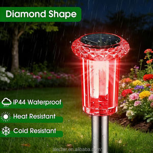 Luces Solares para Camino Alecter, de Acero Inoxidable, Resistentes al Agua, con Clasificación IP54, Luz Blanca Cálida, para Jardines - Product Image 5