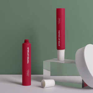 10ml Custom Logo <b>Lip</b> <b>Balm</b> Tube Soft PE Plastic Squeeze Tube Tinted Cosmetic Packaging Beauty <b>Container</b> Refillable Travel Use - Product Image 6