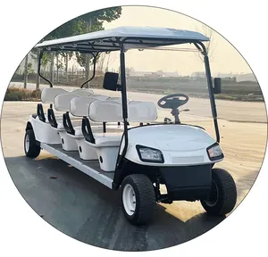 Approvisionnement Direct Usine Véhicule Électrique de Tourisme 8 Places Voiturette de Golf d'Importation avec Housse en Cuir à Vendre - Product Image 1