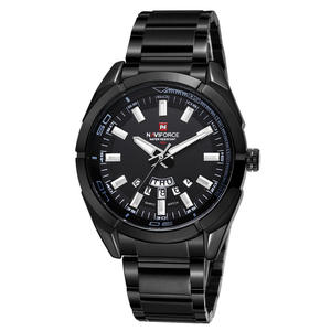 Reloj de Cuarzo de Lujo Ultrafino 9038 para Hombre, Correa de Acero Inoxidable Plateada, Esfera Luminosa, Resistente al Agua 30 bar, Botón de Presión - Product Image 4