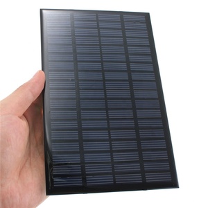 แผงโซลาร์เซลล์ประสิทธิภาพสูง 18V 2.5W PET Epoxy สำหรับ DIY ชาร์จแบตเตอรี่ <span class=keywords><strong>12V</strong></span> ไฟสวน ขนาด 194*120 มม. - Product Image 4