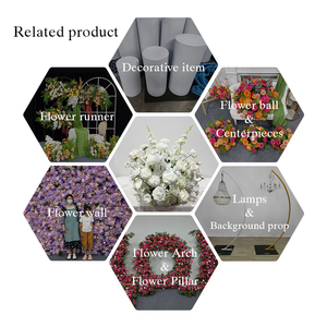 Lush Silk Handmade <b>White</b> <b>Rose</b> Carnation <b>Artificial</b> Flower Banquet Ornament - Product Image 5