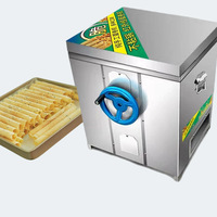 Máquina profesional de alta velocidad para hacer palitos de oblea de ahorro de energía, máquina para hacer tortitas y máquina para hacer gofres de rollo de huevo