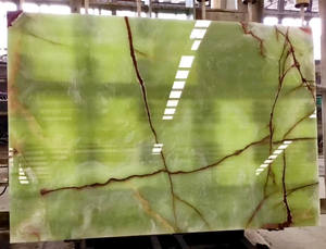 Proveedor Chino de Azulejos de Ónix Verde Natural Pulido para Mesas, Mármol Verde Jade, Mármol Ónix, Azulejos y Losas de Mármol Araña - Product Image 2