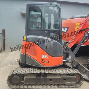 Excavatrice Hitachi ZX35 d'occasion, mini-excavatrice de 3,5 tonnes, excavatrice sur chenilles hydraulique d'occasion du Japon pour la construction - Product Image 3