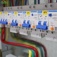 Boîte de distribution d'énergie complète, boîte d'alimentation électrique triphasée pour les centres commerciaux