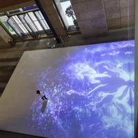 Projection interactive sur sol et mur DefiLabs, résolution 1920x1080, certifiée CE, centre commercial, supermarché, divertissement pour enfants, mariage
